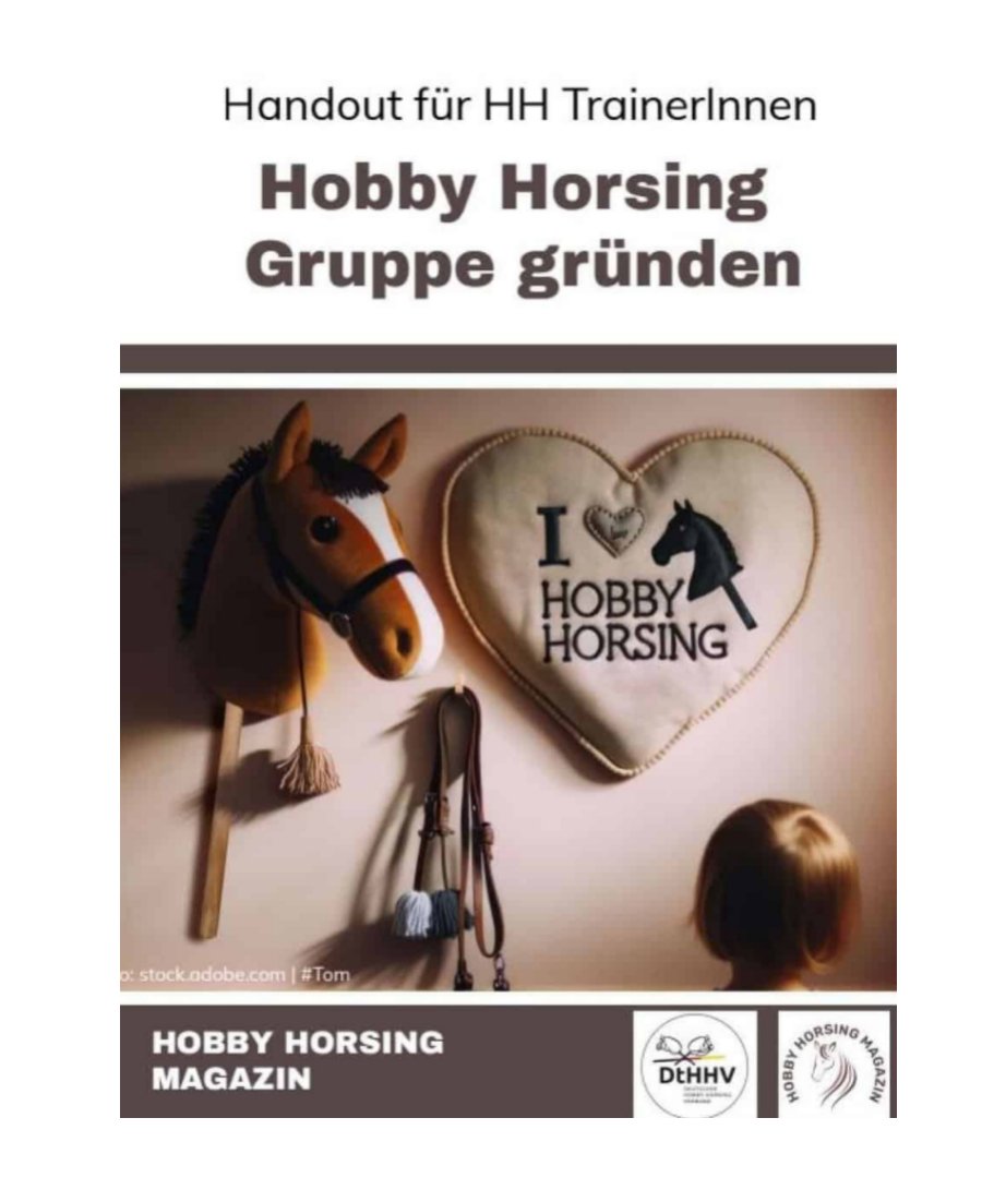 Produktfoto_Trainerhandout_ Hobby Horsing Gruppe gründen_