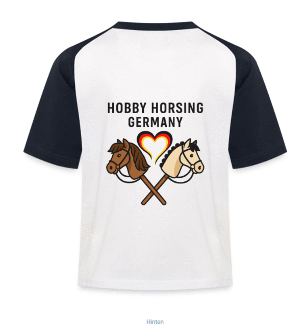 Hobby Horsing Germany Kinder-T-Shirt - vorne