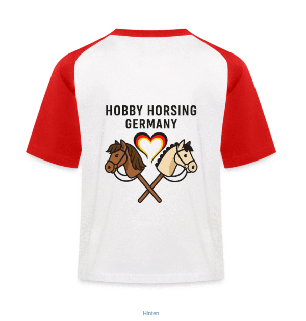 Hobby Horsing Germany T-Shirt - rot-weiss