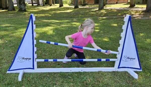 4 Kunststoff-Hindernisstangen, 300 Cm, Durchmesser 10 Cm | Hindernisstangen | Springsport