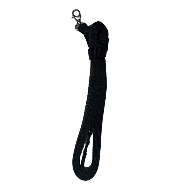 Foto von schwarzer Hobby Horse Longe