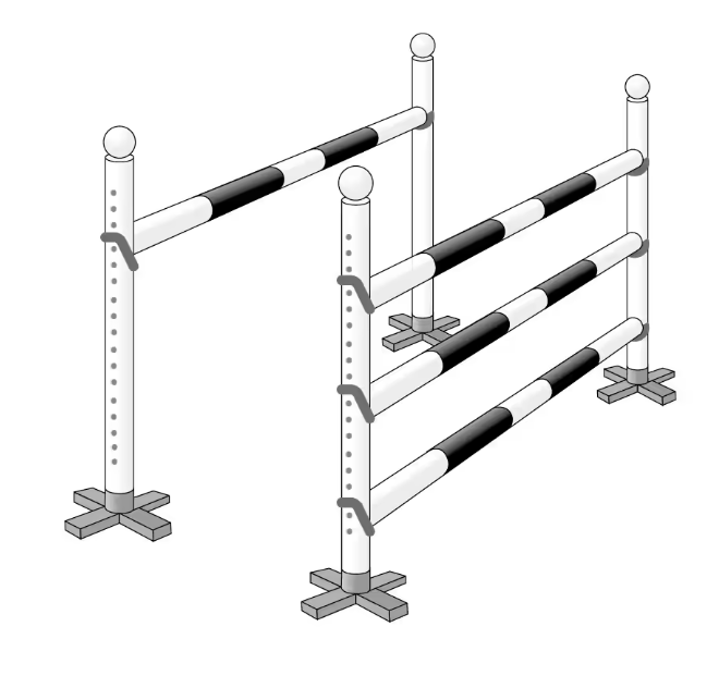 Oxer im Hobby Horsing