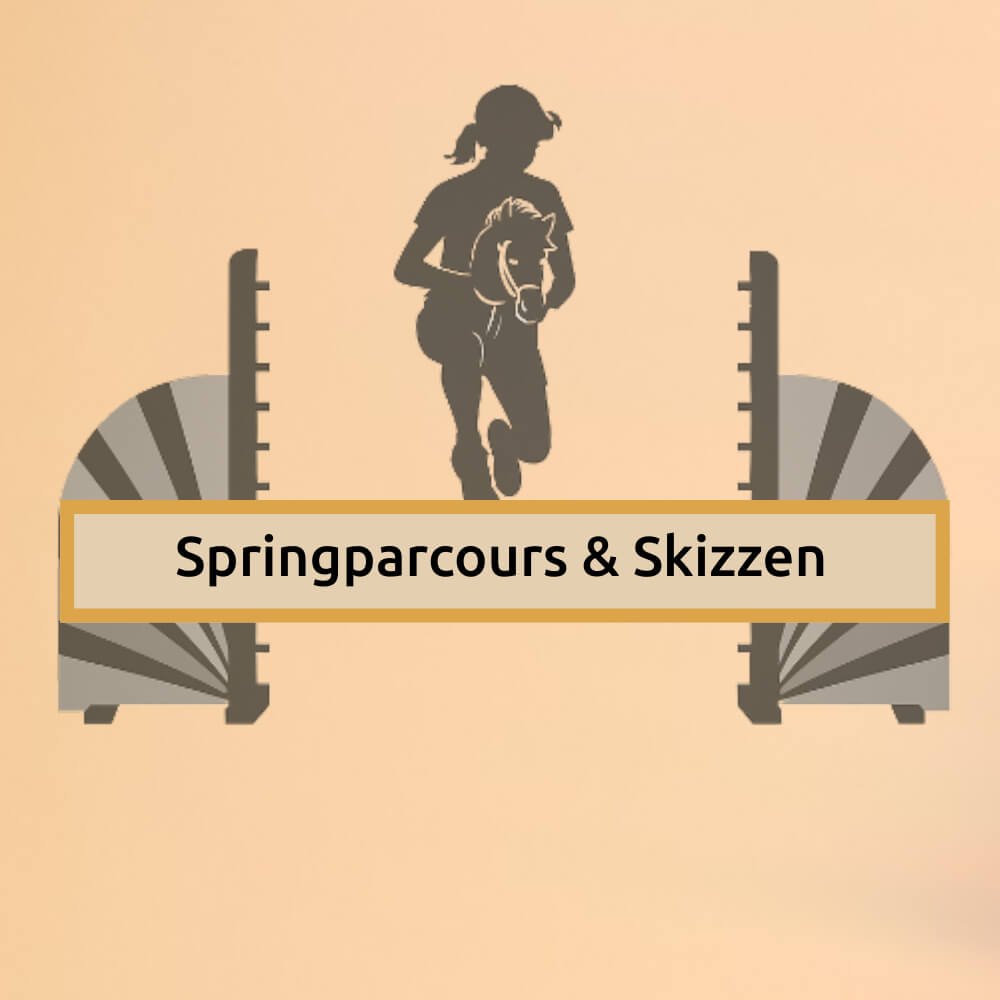 Mehr über den Artikel erfahren Springparcours & Skizzen