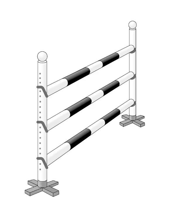 Steilsprung Hindernis