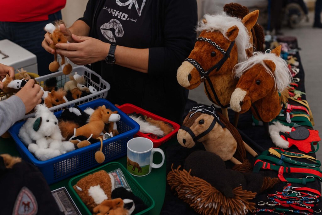 Foto zeigt Verkaufsstände - Infoseite für die Hobby Horse Expo 2026