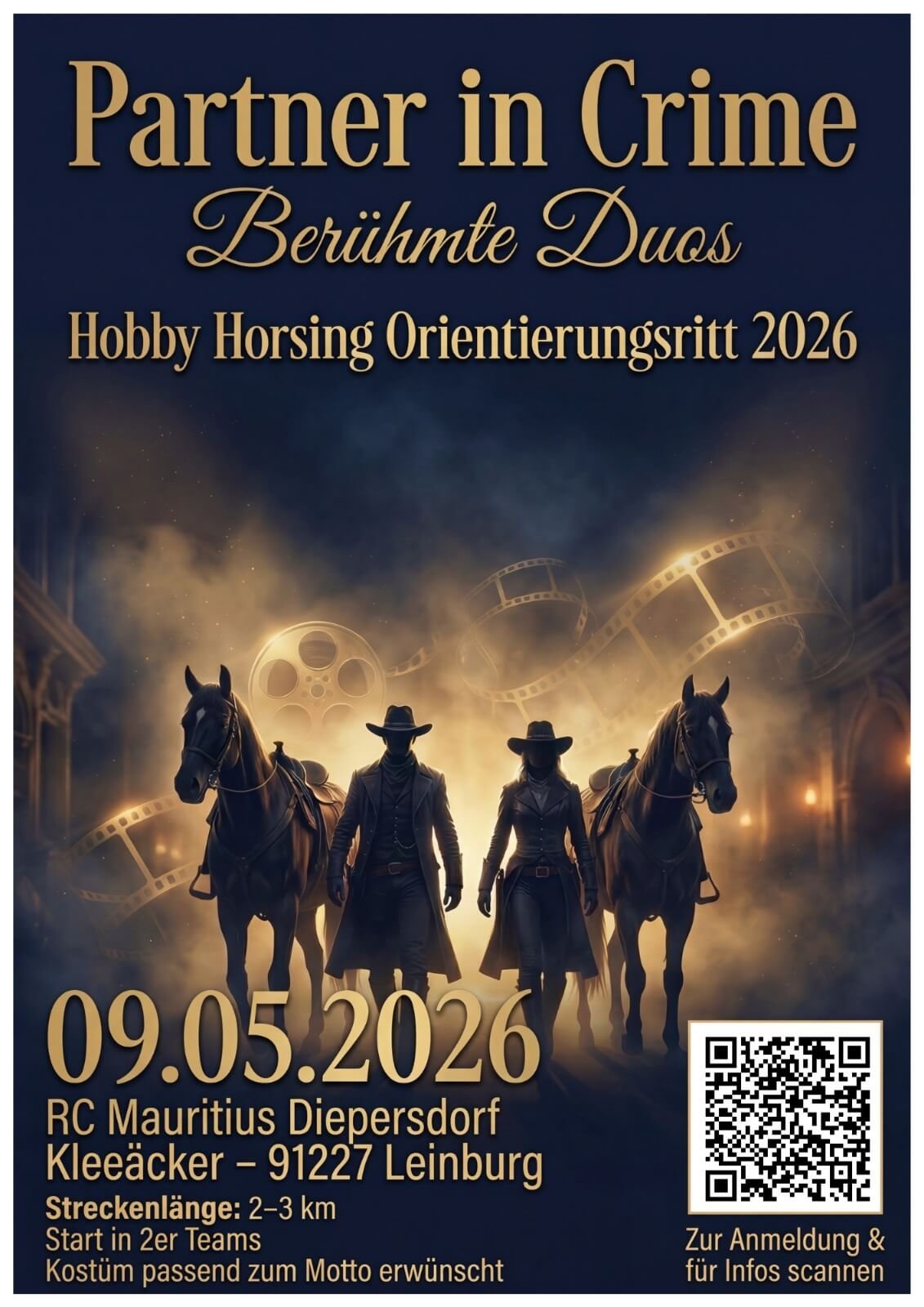 Flyer - für den Orientierungsritt am 09. Mai 2026