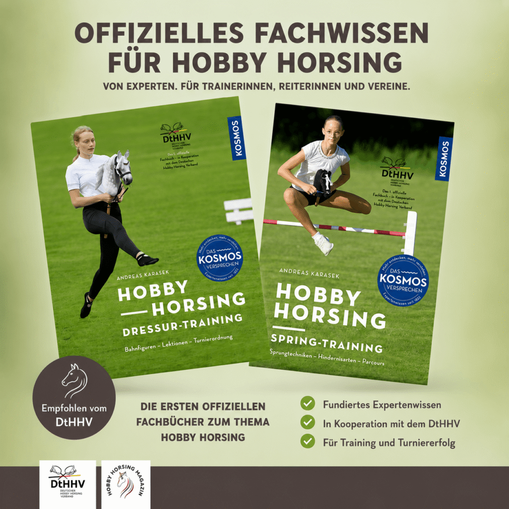 Fachbücher für Hobby Horsing: Dressurtraining und Springtraining